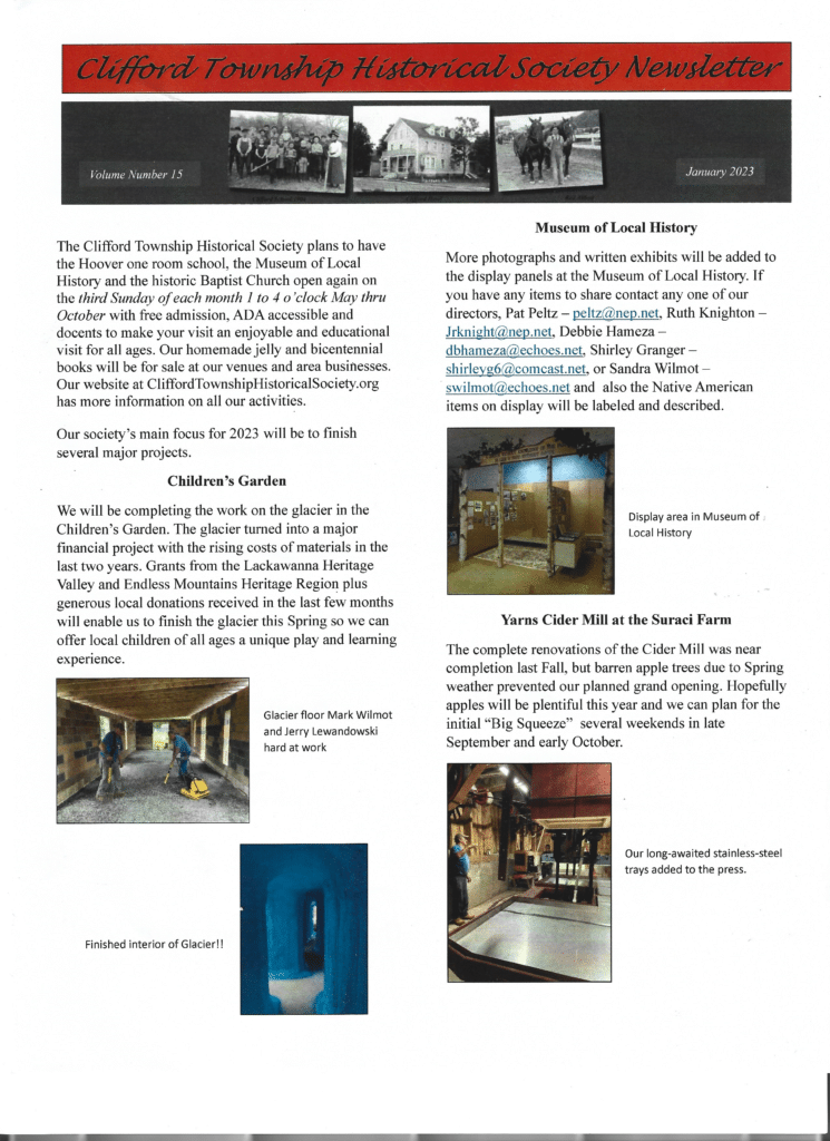 Clifford 2023 Volunteer