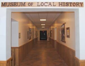 Local History Museum Hallway